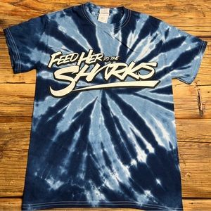 Feed Her To The Sharks Band Tee Shirt